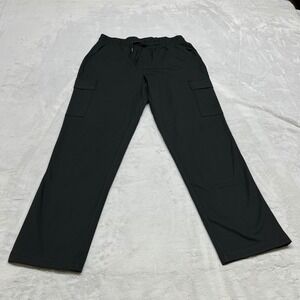 Mondetta Performance Luxury Mens Cargo Pants M Black Recycled Polyester Spandex